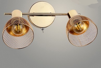 Спот 06455/2 золото 2х40W